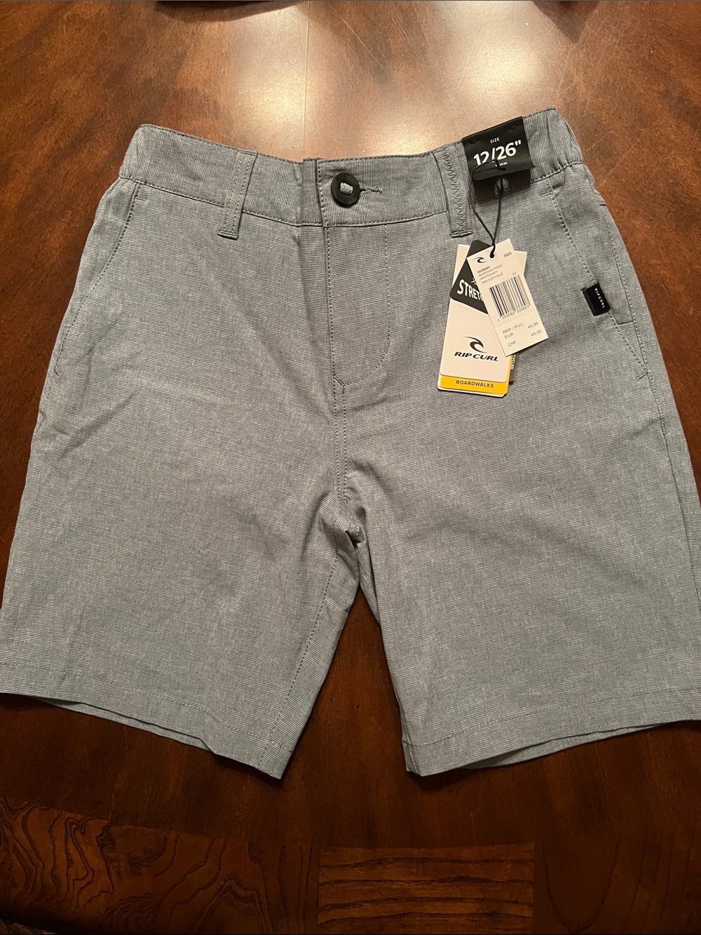 Boys Rip Curl Men's Light Blue Flat Front Walk Shorts
